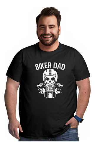 Polera Dad Biker Papa Moto Dia Del Padre Tallas 2xl 3xl...