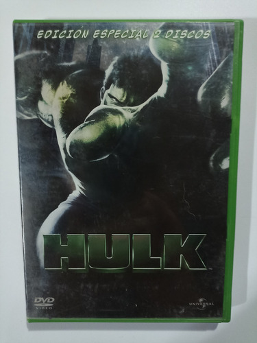 Dvd Hulk (hulk) (2003) Edición Especial 2 Discos Eric Bana (Usado)