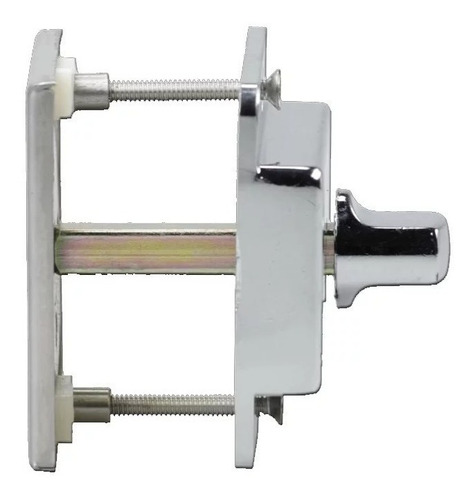 Fechadura Trinco Livre Ocupado Lockwell Cromado Cor Prateado