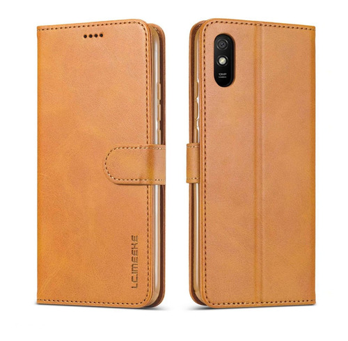 Carcasa Cartera De Cuero Para Xiaomi Redmi Note 9s/9