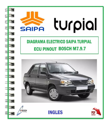 Diagrama Eléctrico Saipa Turpial Bosch M7.9.7 Ecu Pinout