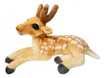Comprar Ciervo De Peluche Acostado Venado Reno Símil Real Cute