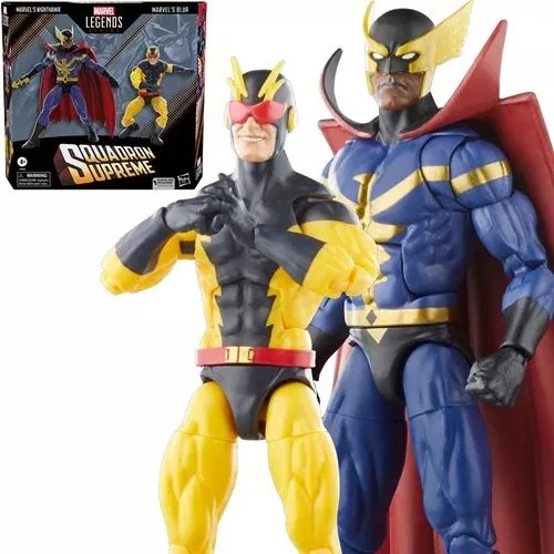 Marvel Legend Squadron Supreme Nightawk Vs Blur