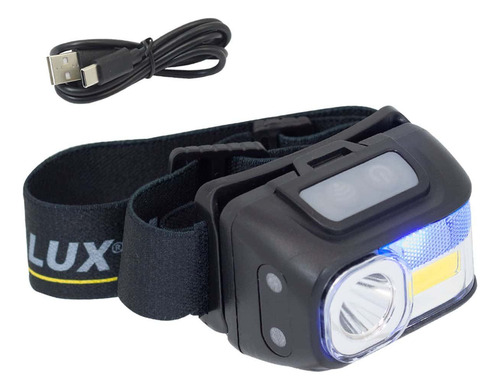 Linterna Frontal Led Recargable 3w 5 Modos Op-3663 Opalux