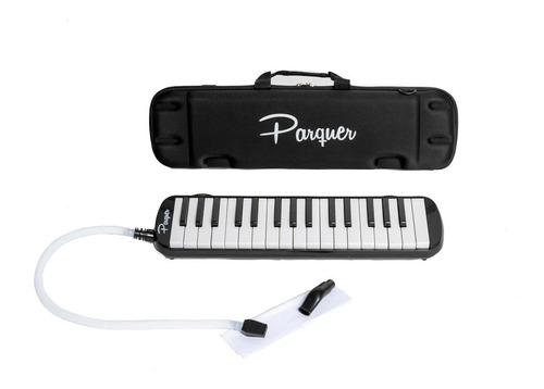 Flauta Melodica Con Funda 32 Teclas Parquer Colores