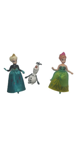 Muñequitas De Frozen Y El Snowman De La Pelicula