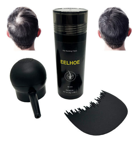 28g Fibras Capilares Bomba Aplicador Peine Cabello Calvicie