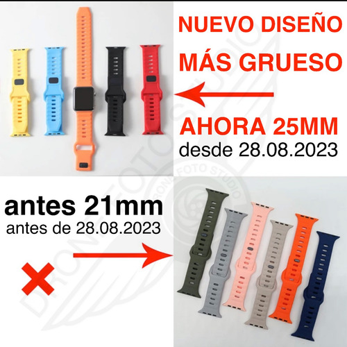 Pulso Manilla Deportiva Para Apple Watch Ultra 42 44 45mm