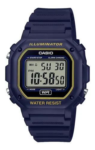 Ripley - RELOJ CASIO G-SHOCK GA100B-7A DIGITAL PARA HOMBRE ANALÓGICO LUZ  LED ALARMA ACUÁTICO - BLANCO NEGRO AZUL