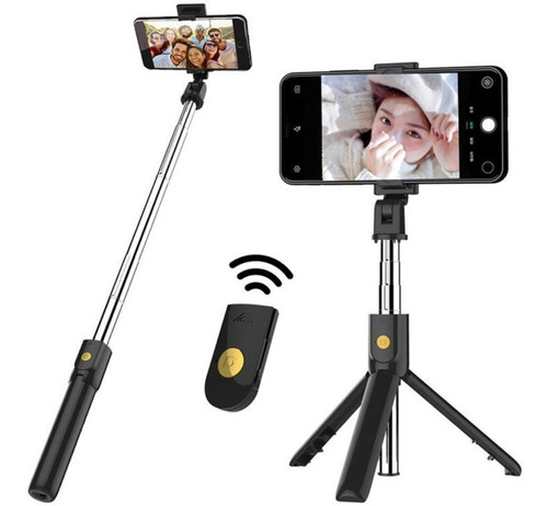 Tripode Celular Selfie Stick Monopod Baston Palo Bluetooth
