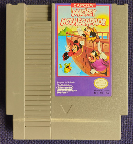Mickey Mousecapade Nintendo Nes Original. (Usado)
