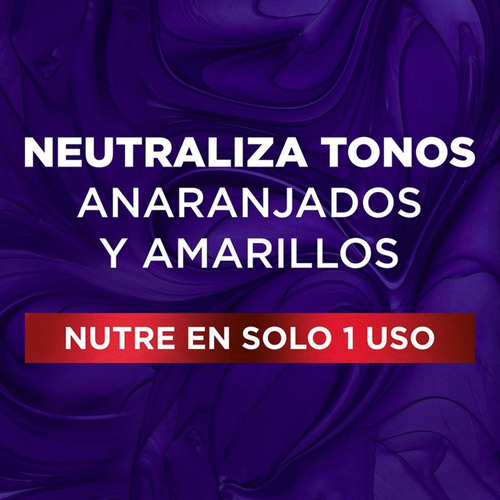Imagen 2 de 6 de Shampoo Violeta Matizador X200ml Elvive Loreal Paris
