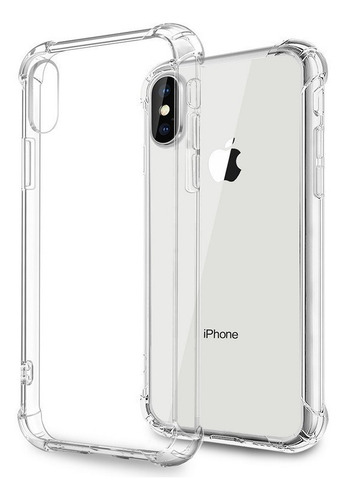 Capa Capinha Tpu Borda Anti Impacto Para iPhone XS Max