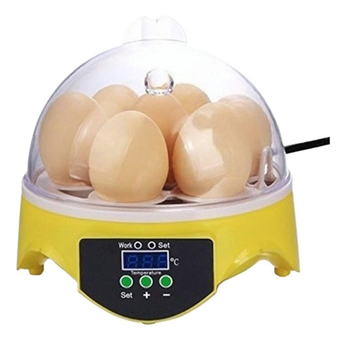 Mini Incubadora De Huevos Automática Digital De 7 Huevos