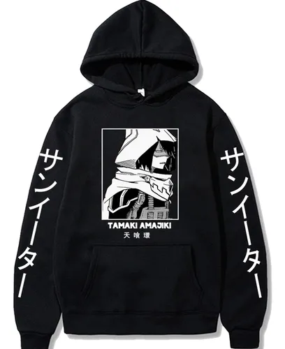 Sudaderas Con Capucha Con Estampado De Anime Japonés My Hero