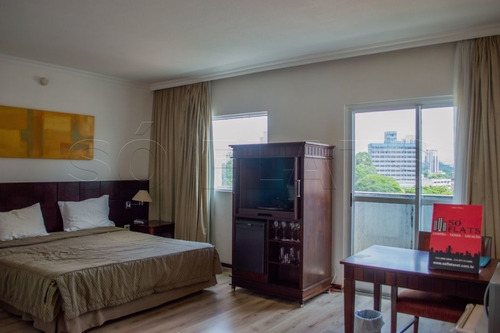 Imagem 3 de 15 de Flat Na Chacara Santo Antonio - Próximo A Santo Amaro - Sf26271