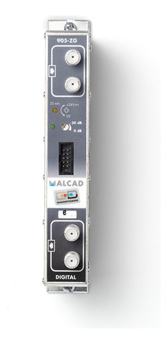Amplificador Monocanal Catv Alcad Zg-611
