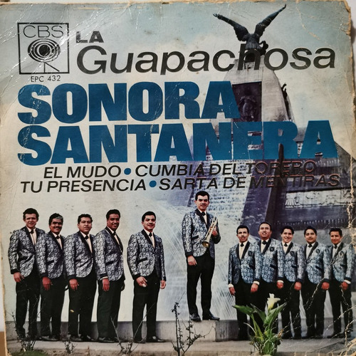 Disco 45 Rpm Sonora Santanera- La Guapachosa