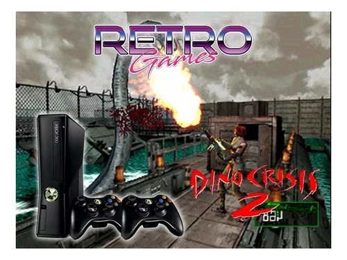 Xbox360 250gb De Juegos Dino Crisis Ps1 Retrogames Retromx (Usado)