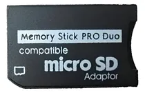 Comprar Adaptador Micro Sd A Pro Duo Hasta 32 Gb Una Ranura Para Psp