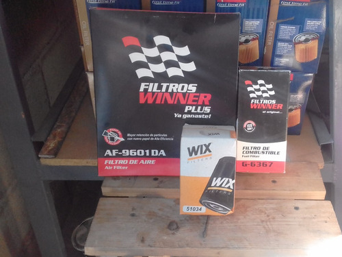 Kit Filtros Ford Ka  ( Aire  Aceite  Gasolina )