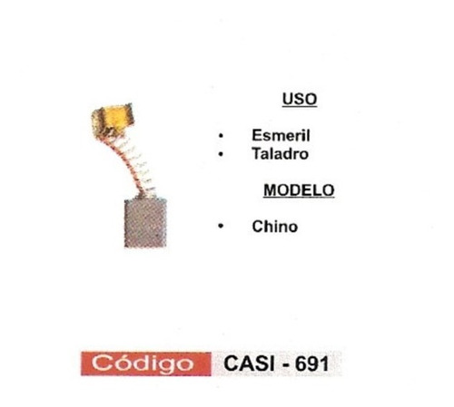 Carbon Taladro/esmeril  Chino  Makita Casi-691  