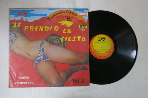 Vinyl Vinilo Lp Acetato Se Prendio La Fiesta Vol 4 