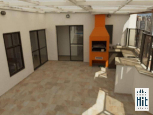 Imagem 10 de 24 de Cobertura À Venda, 178 M² Por R$ 1.160.000,00 - Vila Gumercindo - São Paulo/sp - Co0157