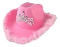 Comprar Sombrero De Vaquera Rosado Fiestas Temáticas 