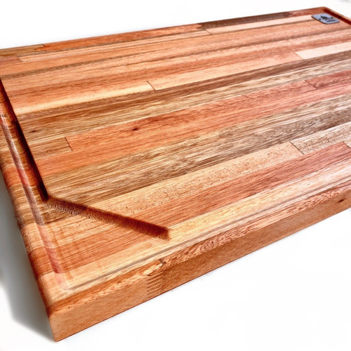 Tabla Asado Parrilla Madera Eucalipto 50x30x3cm Asaparri Mm