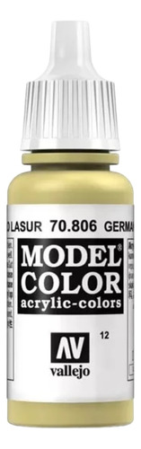 Vallejo Model Color Cod 70806 Amarillo Aleman Supertoys