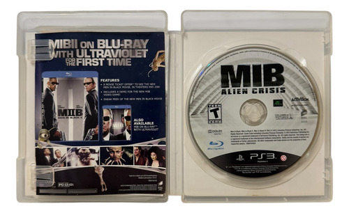 Mib Men In Black Alien Crisis Para Playstation 3 Físico (Usado)