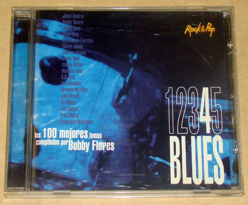 Bobby Flores 100 Mejores Temas De Blues Vol 4 Cd   / Kktus 