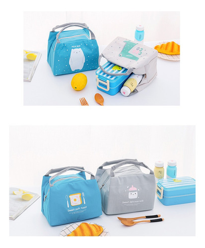 Lunchera Térmica Vianda Escolar Kawai Infantil Adulto