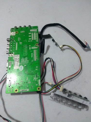 Cv318l L Main Polaroid Ptv2203led Y Botonera Receptor (Usado)