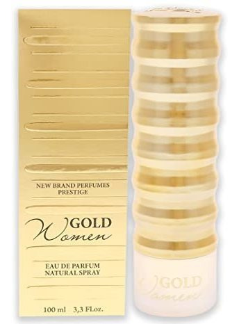 New Brand Perfumes Gold Edp Spray Women 3.3 Oz (sem Numero)