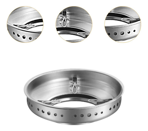De Estufa De Gas Stovetop Soporte De Estante De Doble Capa
