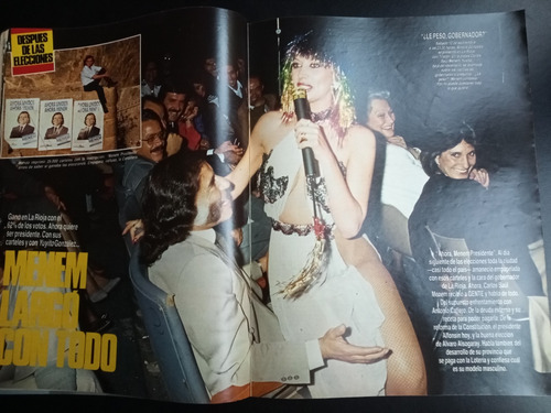 Gente 1156 Cafiero Menem Yuyito Sabatini 1997 17/9 E