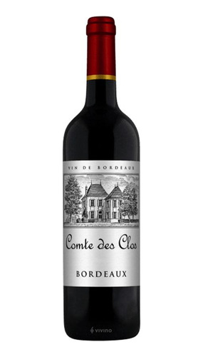 Vinho Tinto Seco Comte Desclos Bordeaux 750ml