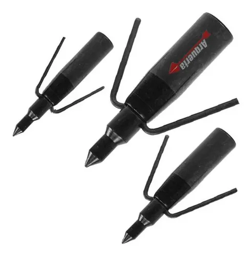 comprar Ponta Flecha Fisga Pesca Vixion D-09801 Em Aço (kit 3 Pçs)