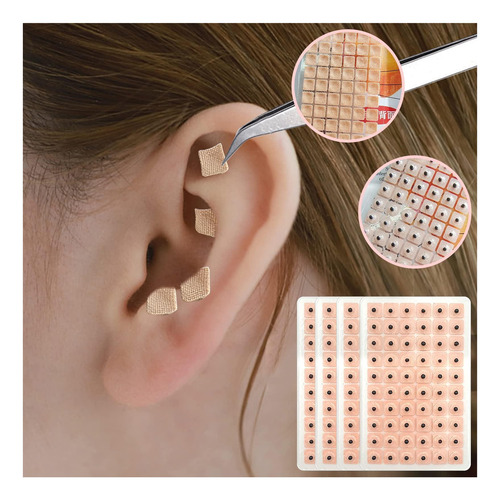 Semillas De Oído Kit De Acupuntura 600 Pcsear Presione Con