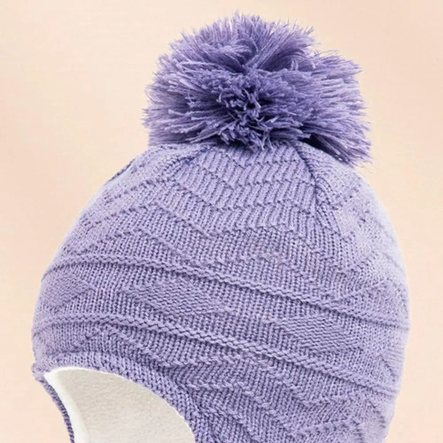 Set De 2 Gorros Y Guantes De Color Puro Para Bebé, Otoño/inv