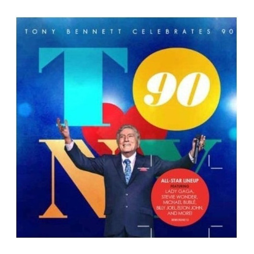 Tony Bennett Celebrates 90 3 Cds Deluxe Nuevo Importado