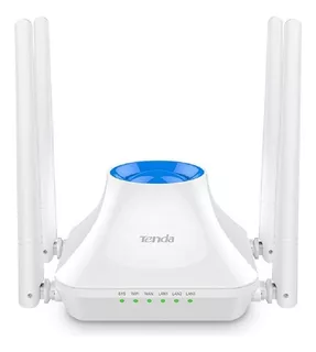 Router Repetidor Rompemuros Wifi Amplificador Señal 300 Mbps Color Blanco