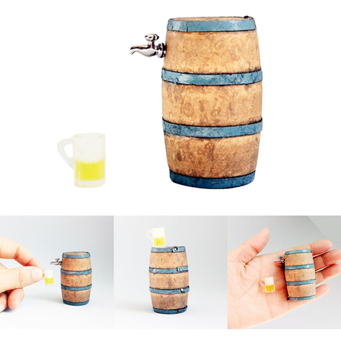 . Mini Modelo De Juego De Simulación De Barril De Cerveza En