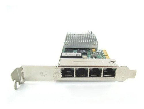 Tarjeta De Red Hp 539931-001 4 Puertos Gigabit Pci-e X4 + Lp