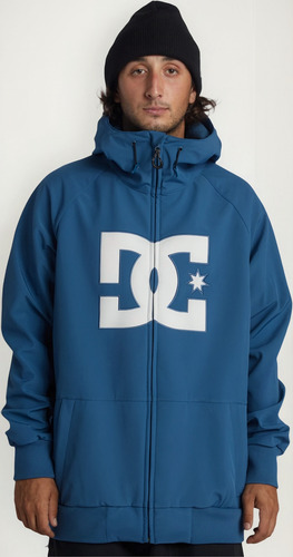 Campera Dc Snow Spectrum Softshell Azul S