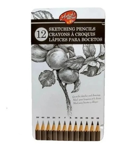 Imagen 5 de 7 de Combo Cuaderno Dibujo + Juego De Lapices +juego De Bosquejos