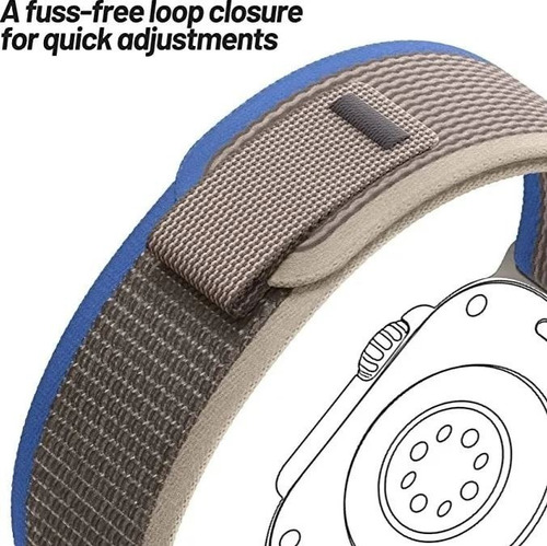 Imagen 2 de 8 de Correa Trail Para Apple Watch Ultra Y Todas Las Series