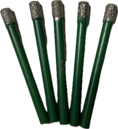 Broca Diamantada Para Porcelanato 6 Mm Pack 5 Unidades